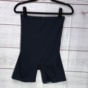 Cupid Womens High Waisted Shapewear Shorts Black Firm Control Size 2XL